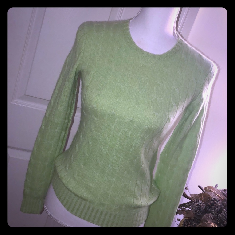 Ralph Lauren Black Label Slim Fit Cashmere Sweater
